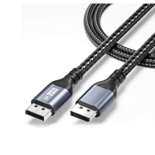 Mastermind DisplayPort Cable [8K@60Hz, 4K@144Hz, 2K@240Hz] High Speed Quality Cable - 1M